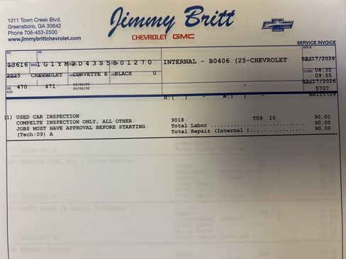 Used 2025 Chevrolet Corvette E-Ray image 19