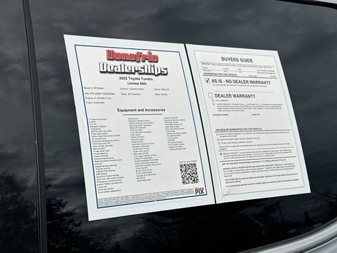 Used 2022 Toyota Tundra Limited w/ TRD Off-Road Package AWD/4WD image 26