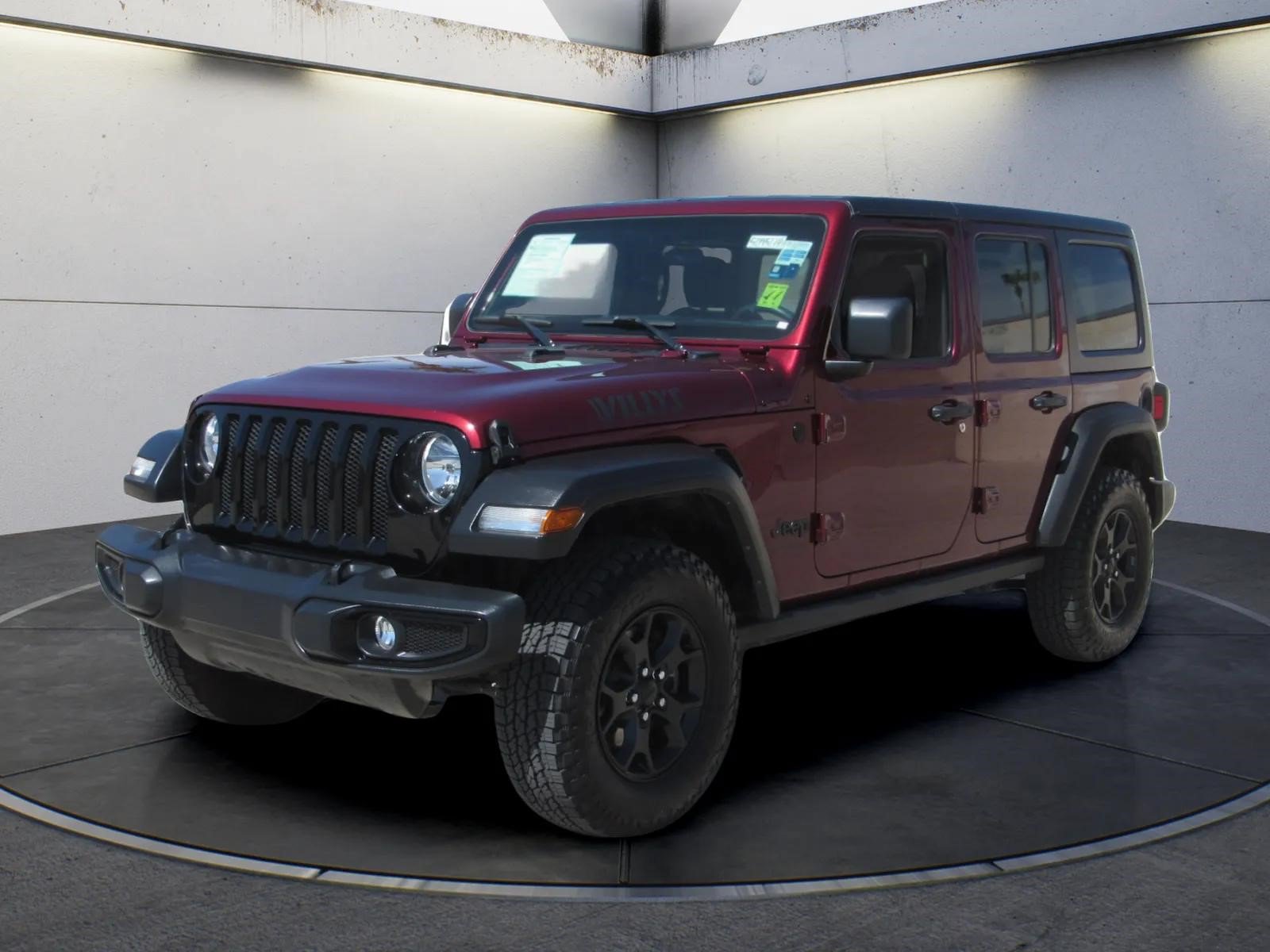 Used 2021 Jeep Wrangler Unlimited Sport AWD/4WD image 1
