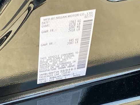 Used 2025 Nissan Altima 2.5 SV image 29