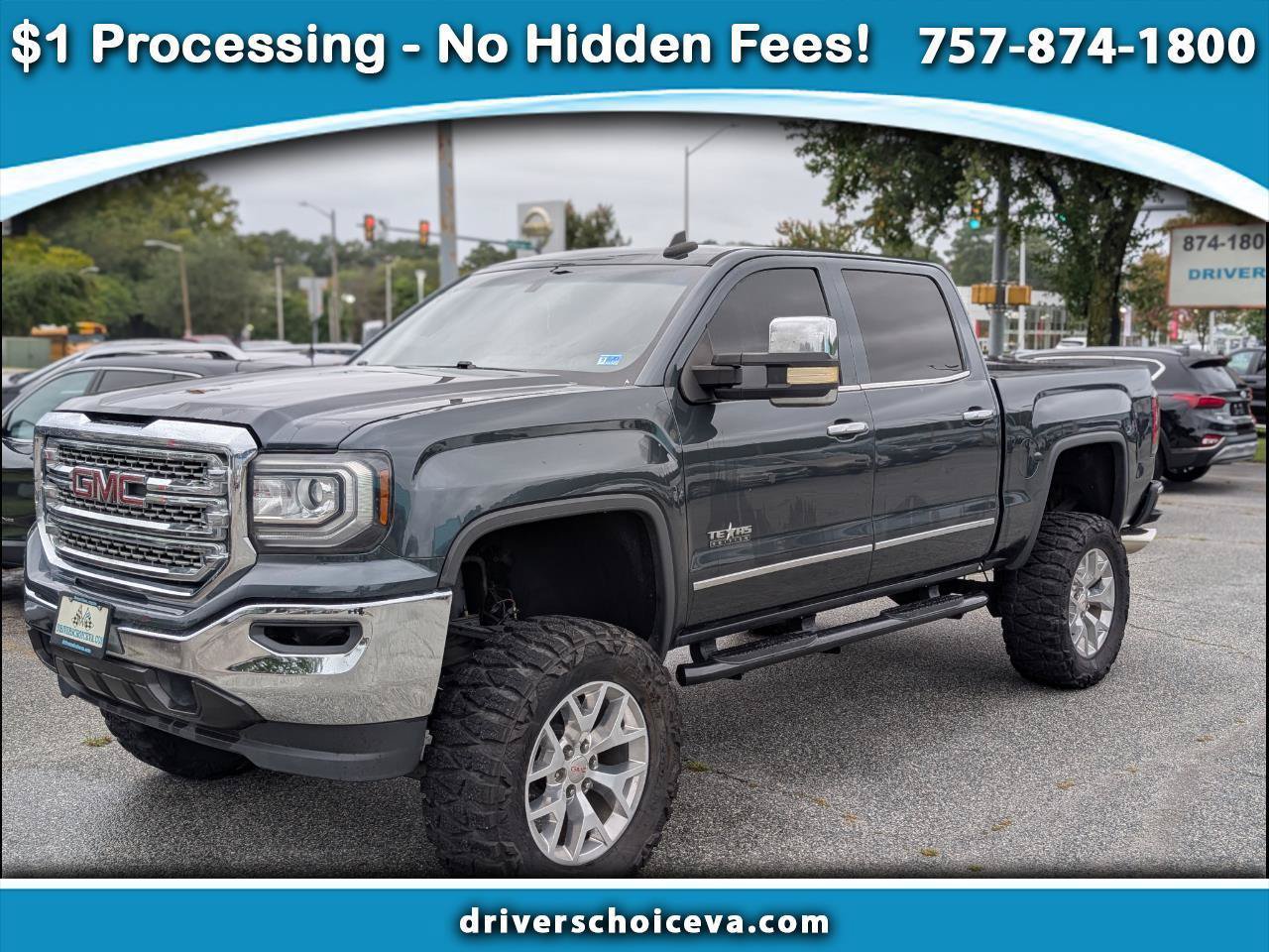 Used 2018 GMC Sierra 1500 SLT w/ Texas SLT Premium Package RWD image 1