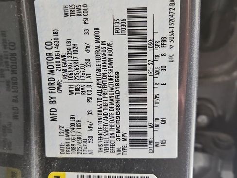 Used 2022 Ford Bronco Sport Big Bend w/ Convenience Package image 30