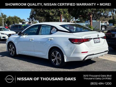 Certified 2021 Nissan Sentra SV FWD image 8