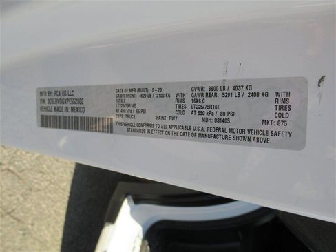 Used 2023 RAM ProMaster 2500 image 8