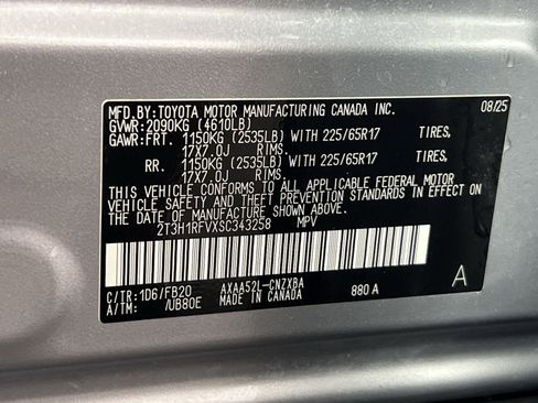 Used 2025 Toyota RAV4 LE FWD image 28