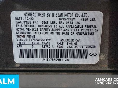 Used 2023 INFINITI Q50 Luxe w/ Cargo Package RWD image 62