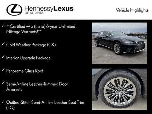 Used 2022 Lexus LS 500 image 12