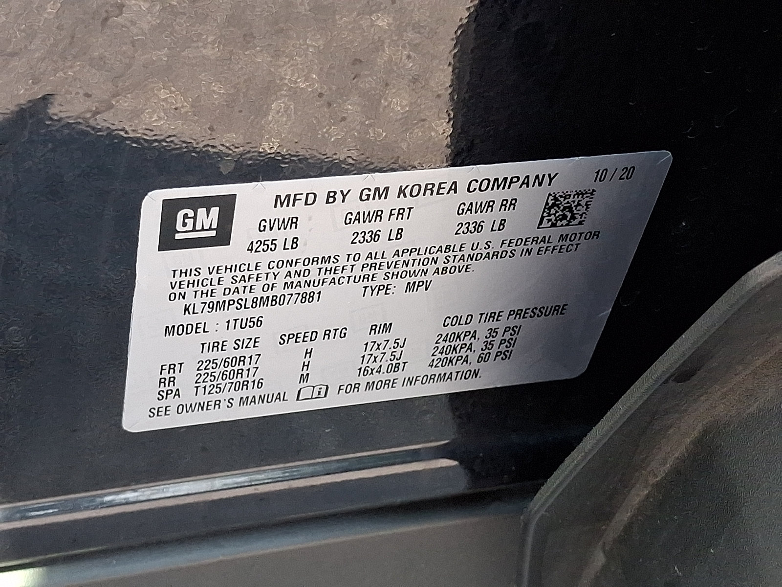 Certified 2021 Chevrolet TrailBlazer LT w/ Convenience Package FWD image 27