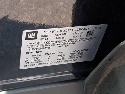 Certified 2021 Chevrolet TrailBlazer LT w/ Convenience Package FWD image 27