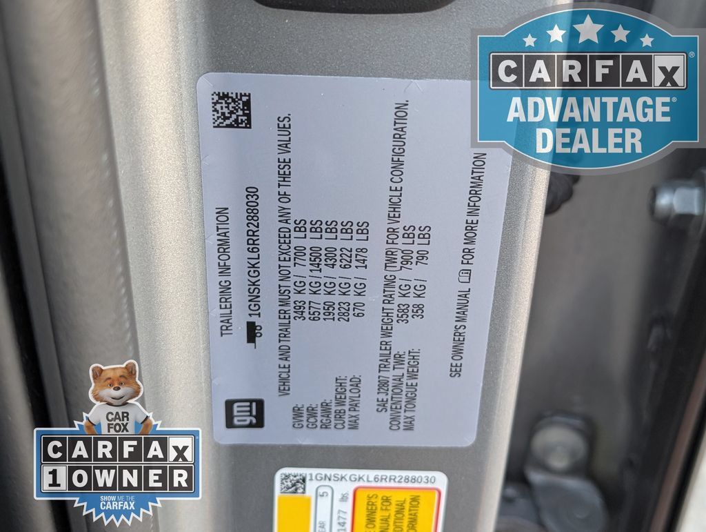 Used 2024 Chevrolet Suburban High Country AWD/4WD image 39