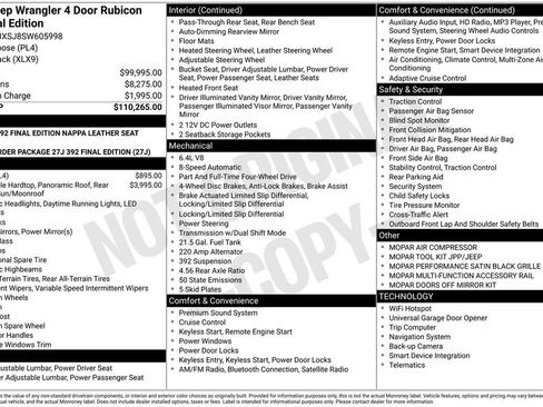 New 2025 Jeep Wrangler Unlimited Rubicon 392 image 4