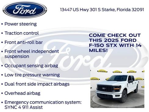 New 2025 Ford F150 STX w/ Equipment Group 200A image 20