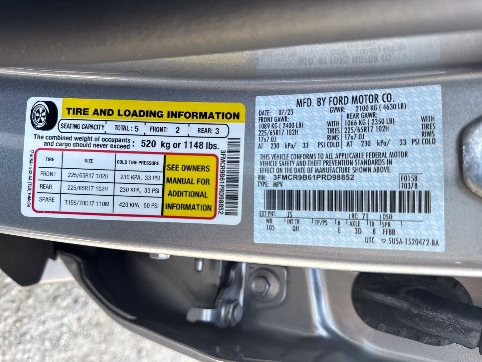 Certified 2023 Ford Bronco Sport Big Bend AWD/4WD image 30