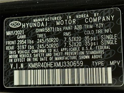 Used 2021 Hyundai Palisade SEL w/ Premium Package image 17