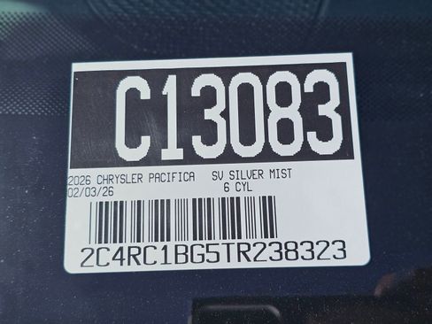 New 2026 Chrysler Pacifica Select image 10