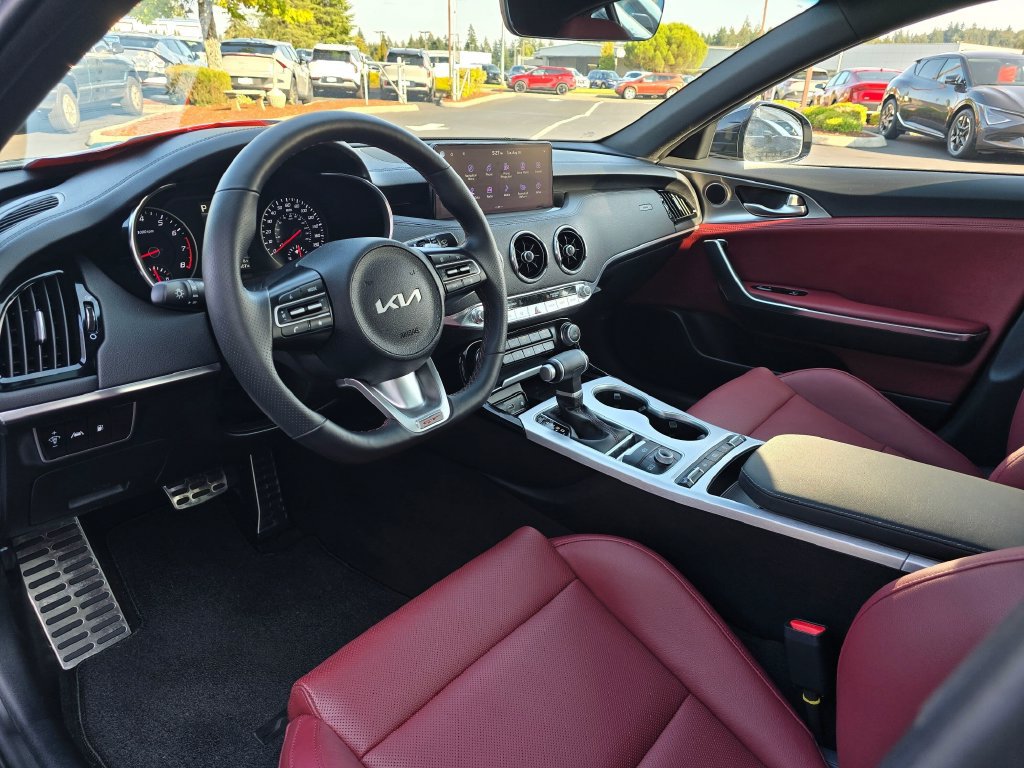 Certified 2022 Kia Stinger GT1 w/ Red Interior Color Package AWD/4WD image 11