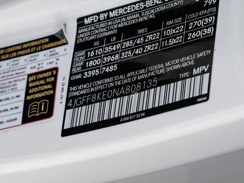 Used 2022 Mercedes-Benz GLS 63 AMG 4MATIC image 58