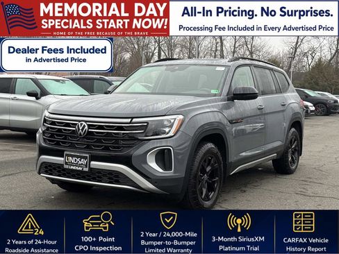 Certified 2025 Volkswagen Atlas Peak Edition SE AWD/4WD image 6
