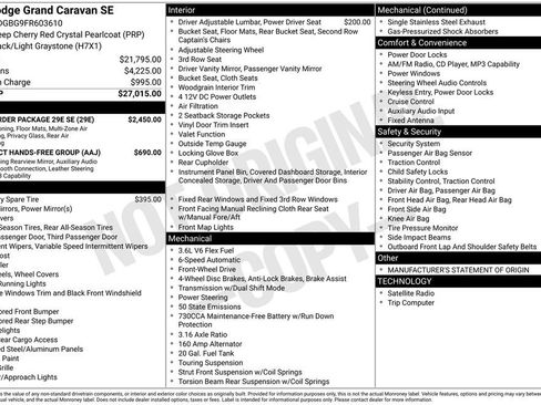 Used 2015 Dodge Grand Caravan SE w/ Quick Order Package 29E SE image 28