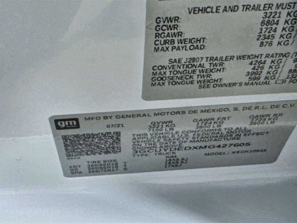 Used 2021 Chevrolet Silverado 1500 LT AWD/4WD image 41