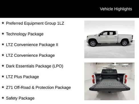 Certified 2025 Chevrolet Silverado 1500 LTZ AWD/4WD image 27
