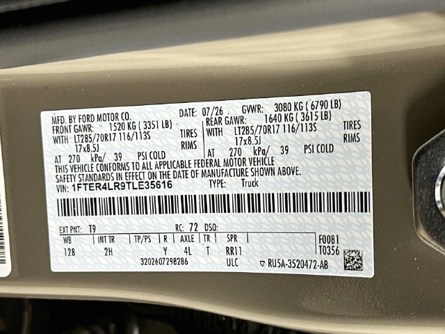 New 2026 Ford Ranger Raptor AWD/4WD image 31