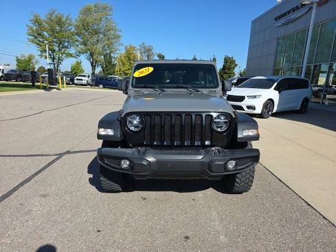Used 2021 Jeep Wrangler Unlimited Sport AWD/4WD image 2