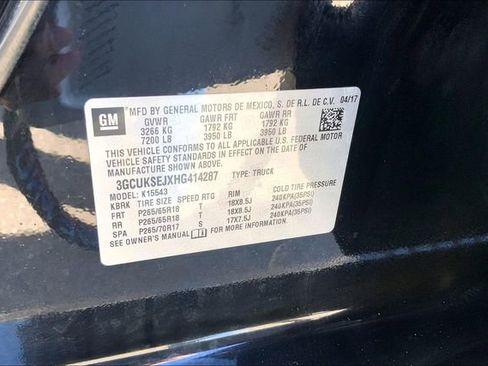 Used 2017 Chevrolet Silverado 1500 LTZ Z71 w/ LTZ Plus Package AWD/4WD image 30