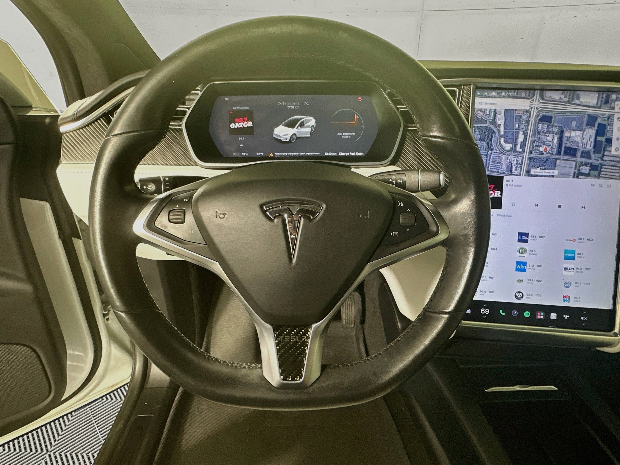 Used 2017 Tesla Model X 75D AWD/4WD image 15