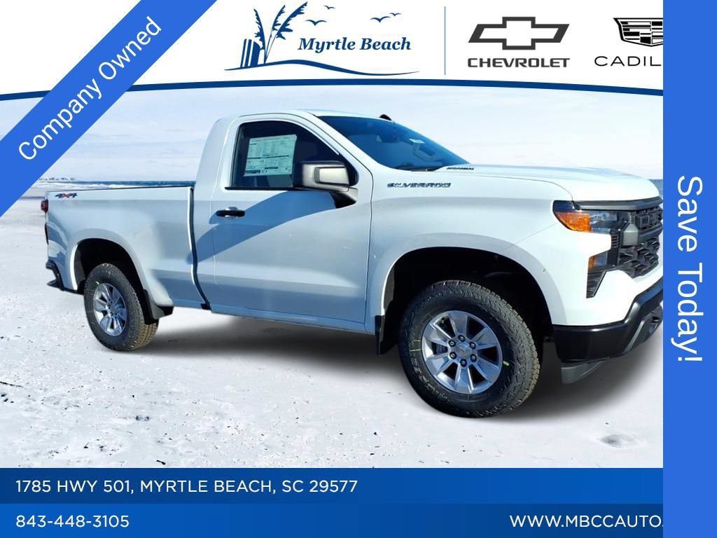 New 2026 Chevrolet Silverado 1500 W/T w/ WT Value Package AWD/4WD image 1