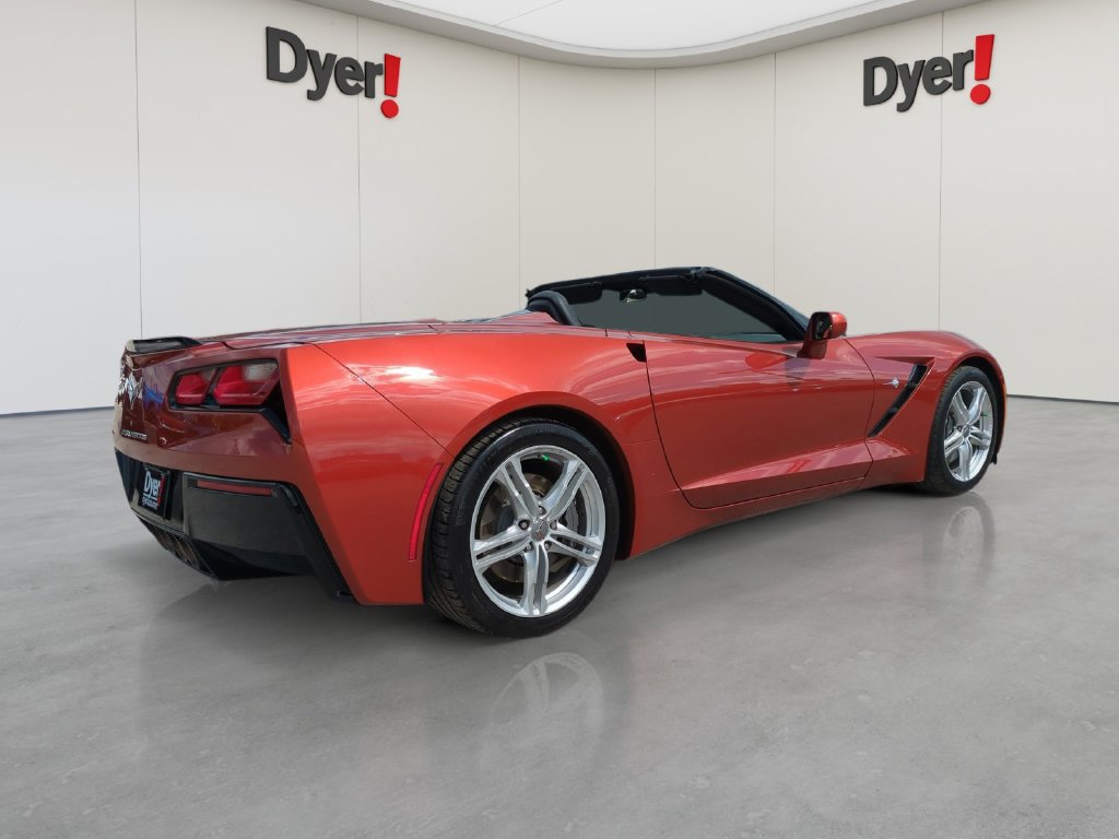 Used 2016 Chevrolet Corvette Stingray Convertible w/ 3LT Preferred Equipment Group RWD image 4