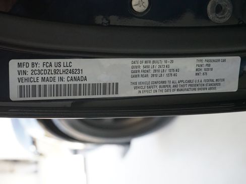 Used 2020 Dodge Challenger SRT Super Stock RWD image 23