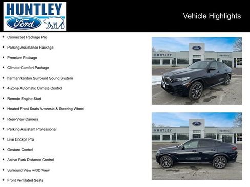 Used 2024 BMW X6 xDrive40i w/ Premium Package image 2