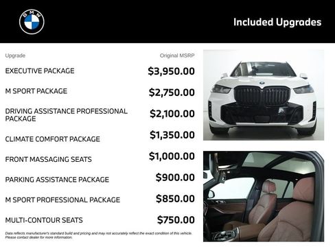 Used 2024 BMW X5 xDrive50e w/ Executive Package AWD/4WD image 4