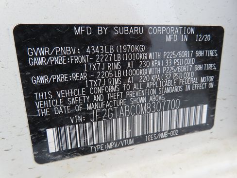 Used 2021 Subaru Crosstrek 2.0i AWD/4WD image 26