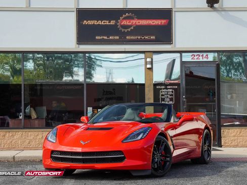 Used 2014 Chevrolet Corvette Stingray Convertible w/ 3LT Preferred Equipment Group image 1