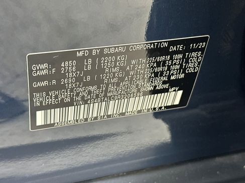 Used 2024 Subaru Outback Onyx Edition image 28