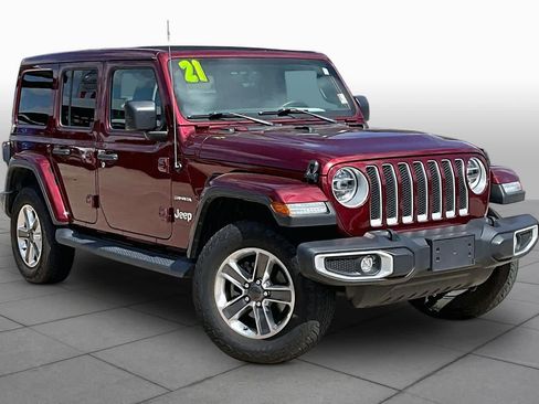 Used 2021 Jeep Wrangler Unlimited Sahara AWD/4WD image 4