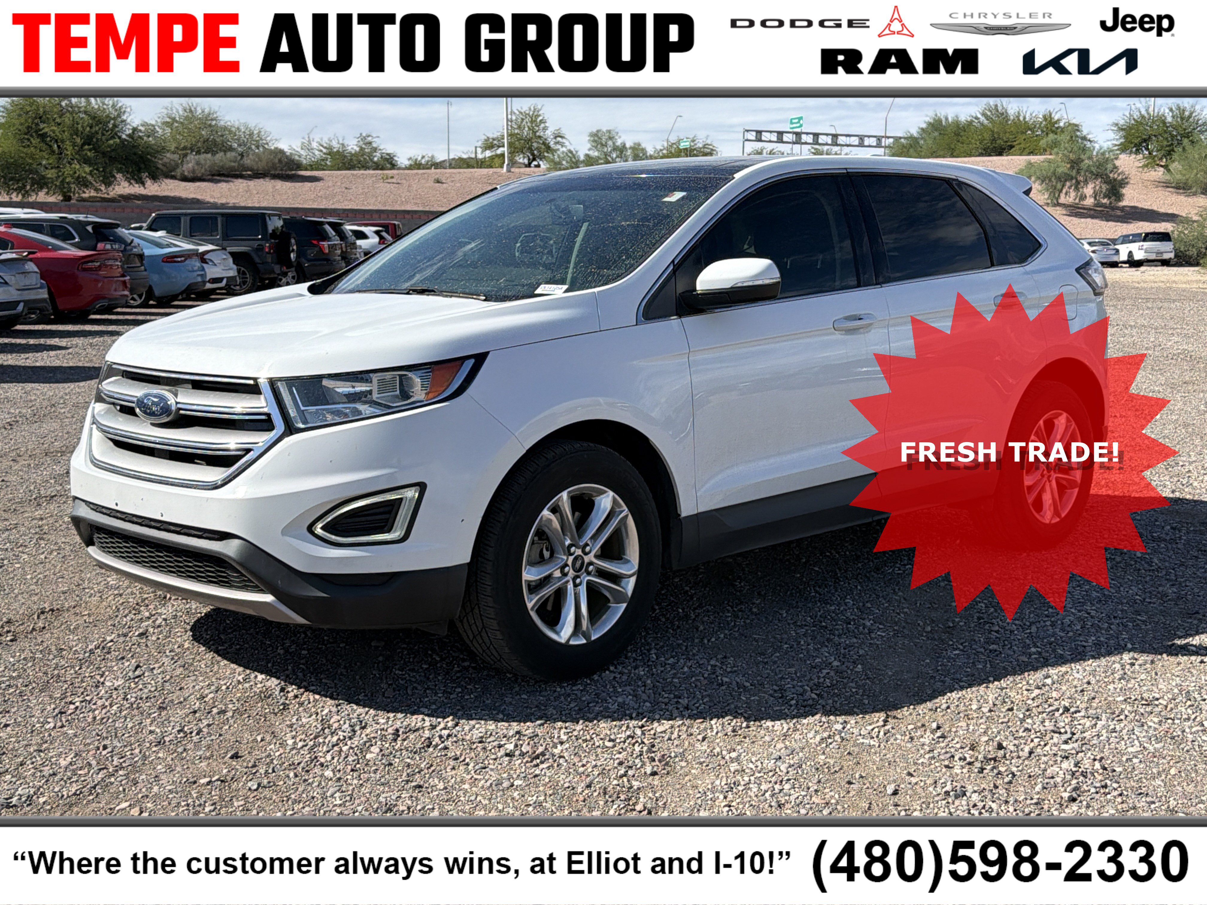 Used 2016 Ford Edge SEL w/ Equipment Group 201A FWD image 1