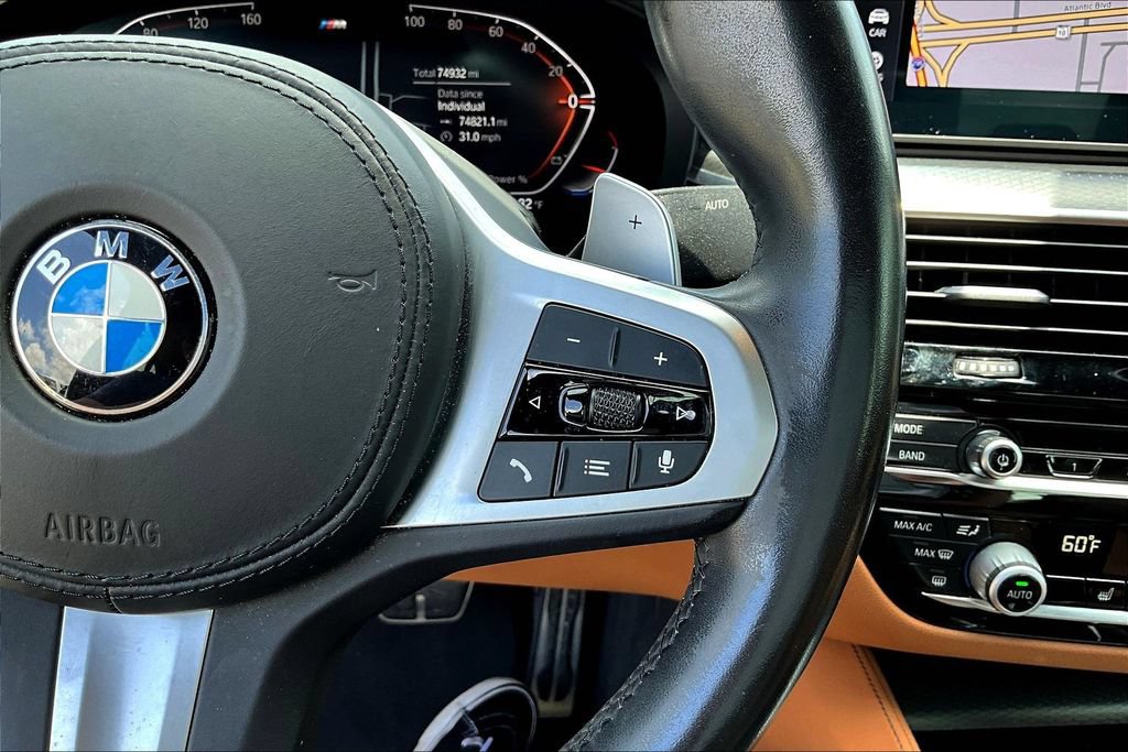 Used 2021 BMW 540i w/ M Sport Package RWD image 12