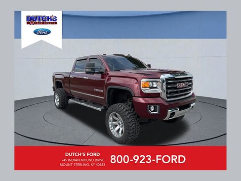Used 2016 GMC Sierra 2500 SLT w/ Duramax Plus Package AWD/4WD image 1
