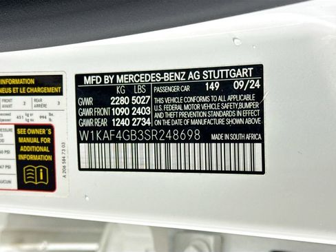 Certified 2025 Mercedes-Benz C 300 Sedan image 35