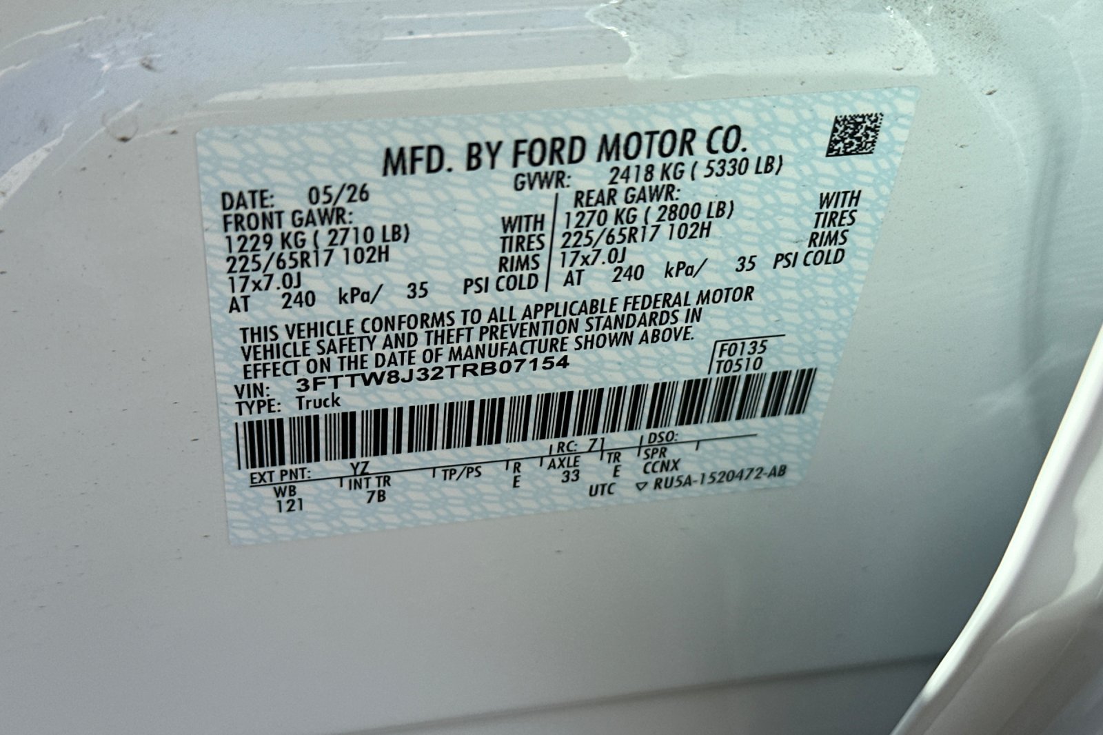 New 2026 Ford Maverick XLT w/ Equipment Group 301A AWD/4WD image 27