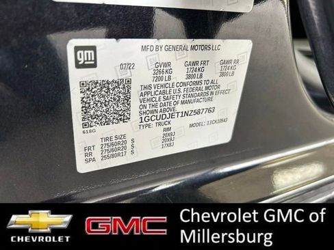 Used 2022 Chevrolet Silverado 1500 High Country w/ Technology Package AWD/4WD image 38