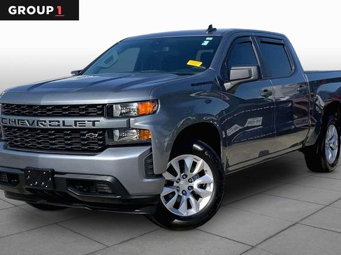 Used 2021 Chevrolet Silverado 1500 Custom w/ LPO, Dark Essentials Package AWD/4WD image 1