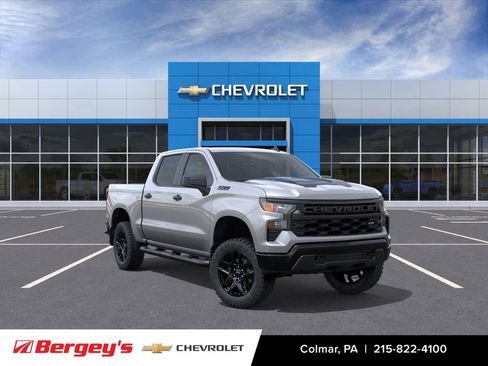 New 2026 Chevrolet Silverado 1500 Custom Trail Boss w/ Dark Appearance Package AWD/4WD image 2