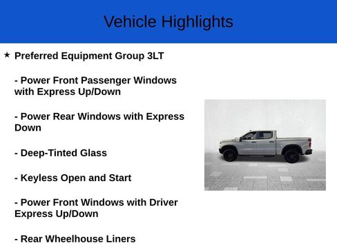 New 2026 Chevrolet Silverado 1500 ZR2 w/ Dark Appearance Package image 3