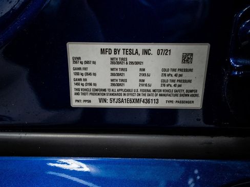 Used 2021 Tesla Model S Plaid image 60