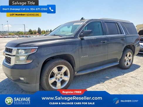 Used 2015 Chevrolet Tahoe LT AWD/4WD image 1