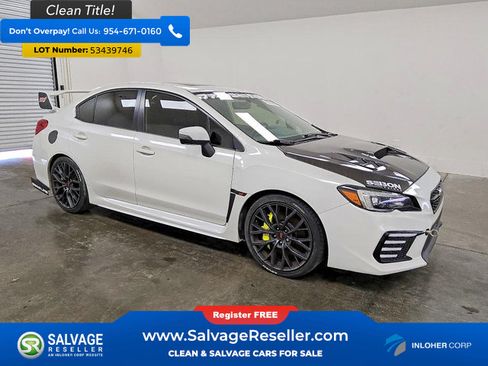 Used 2019 Subaru WRX STI Limited w/ Popular Package #3 (IZT) AWD/4WD image 5